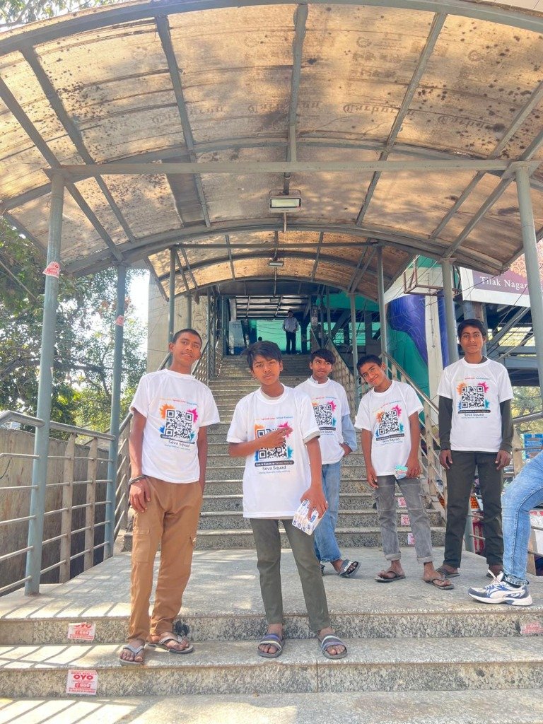 Metro Corridor Walking Brand Ambassadors - SevaSquad Pan-India Local Advertising